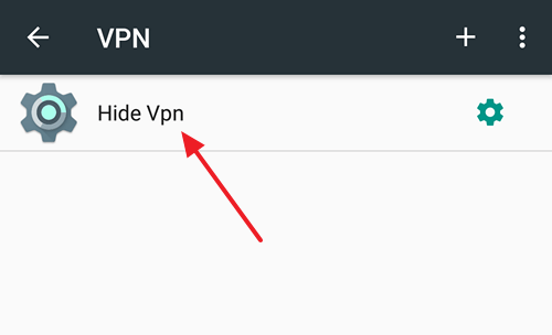 включение VPN
