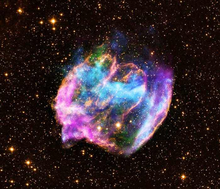 Остаток сверхновой звезды W49B
