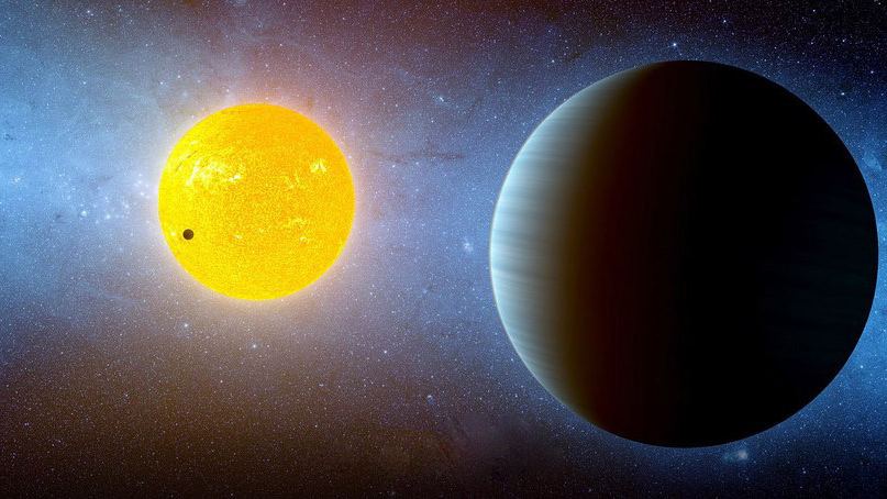 Экзопланета Kepler 10c в представлени художника