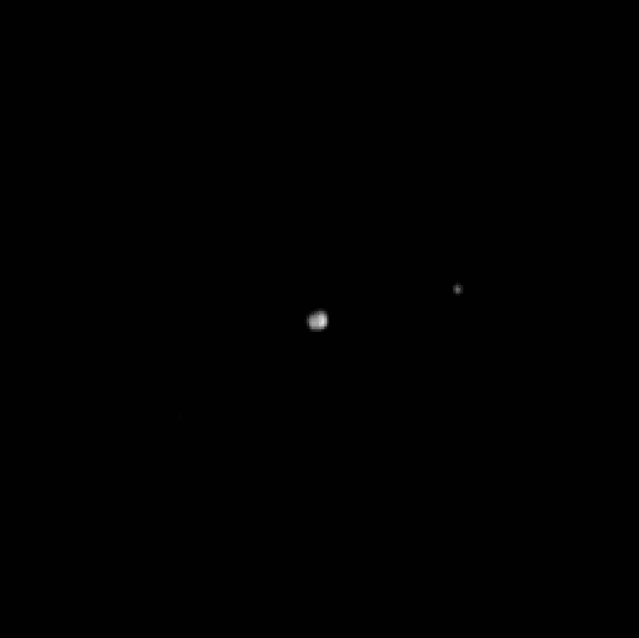 Плутон и Харон с Новых Горизонтов