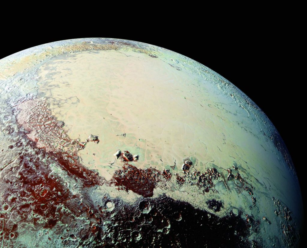 Равнина Спутник на Плутоне