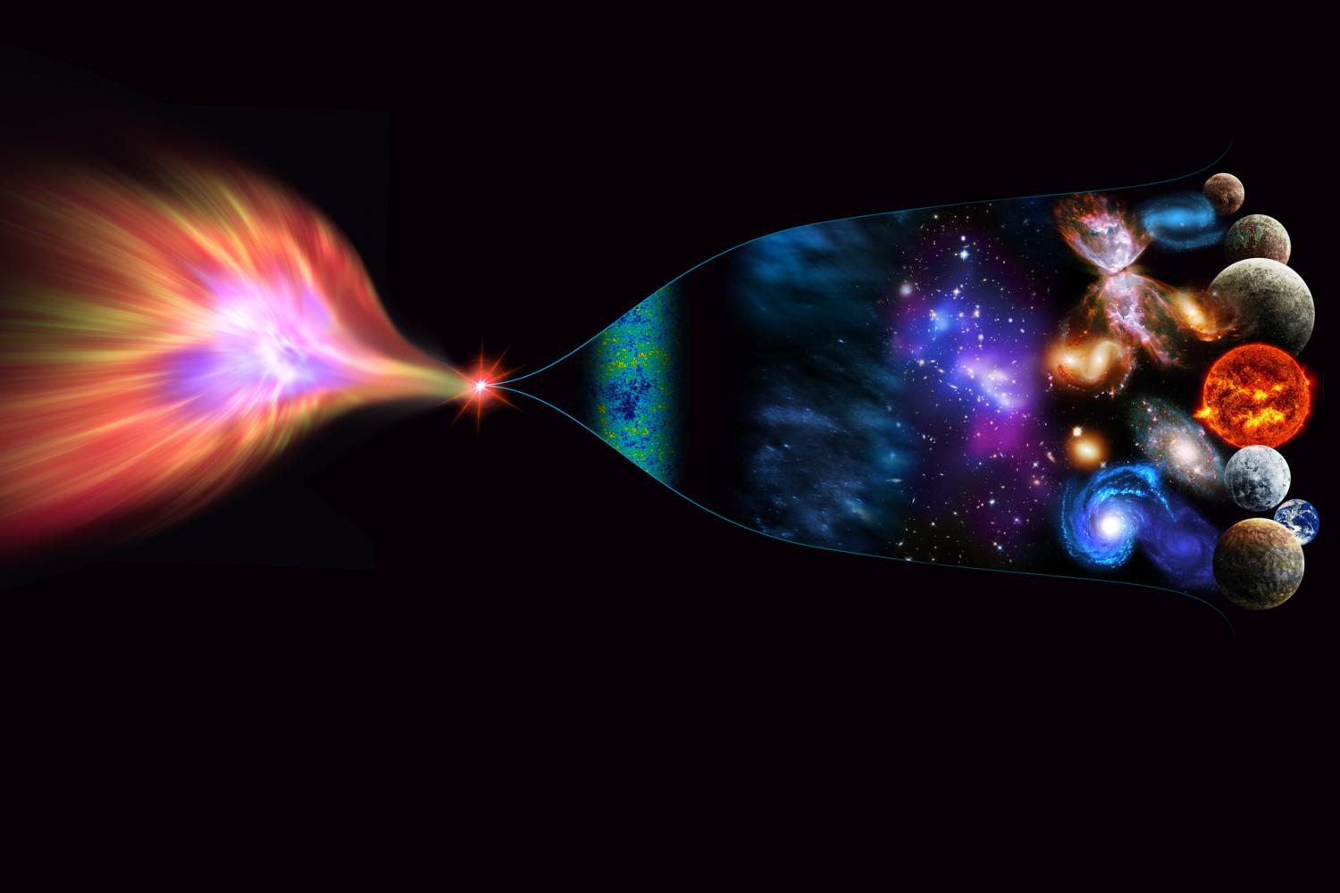 Рождение Вселенной из черной дыры