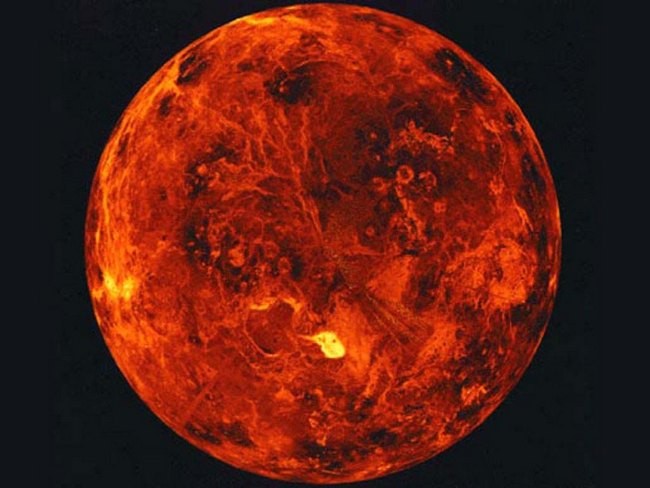 Самая горячая планета Солнечной системы Венера