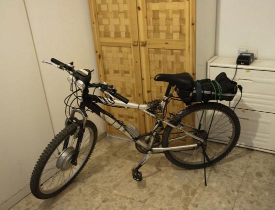 велосипед с системой мотор-колесо