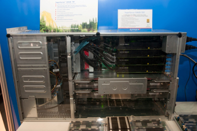 Суперкомпьютер с 4 GPU платами