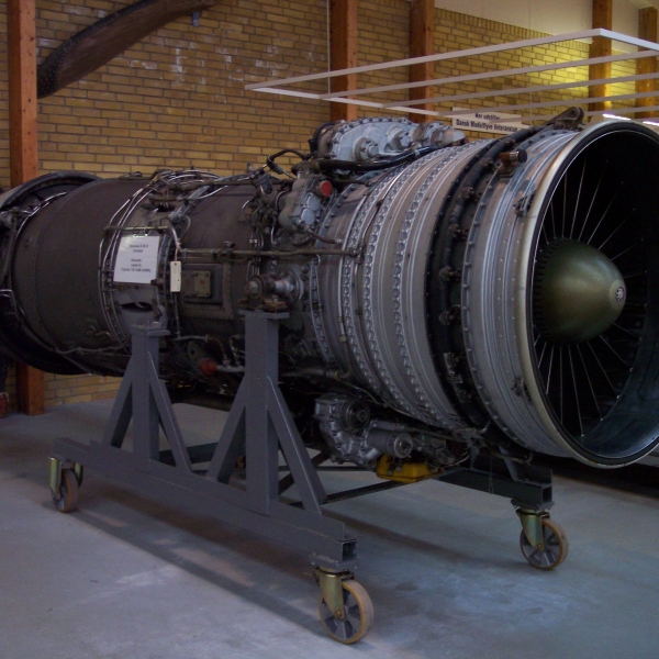 3.Двигатель Д-30 III серии. Музей авиации в Дании.