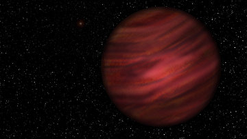 Так художник представил себе планету 2MASS J2126