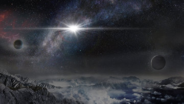 Так выглядела бы мощнейшая сверхновая Вселенной ASASSN-15lh на планете в 10 тысячах световых лет от нее