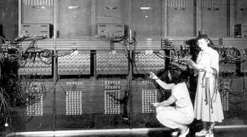 Самый первый в мире компьютер ENIAC