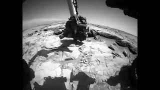Видео с Марса записано марсоходом Curiosity
