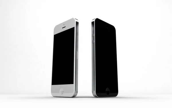Телефон похож на iphone 5 в 3d — стоковое фото