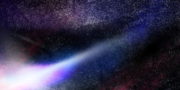 Звезда фона с прохождения кометы, движущихся кометы, звезды битва, звезды абстракция — стоковое фото