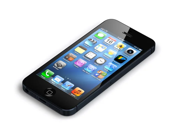 Яблочный iphone 5 — стоковое фото