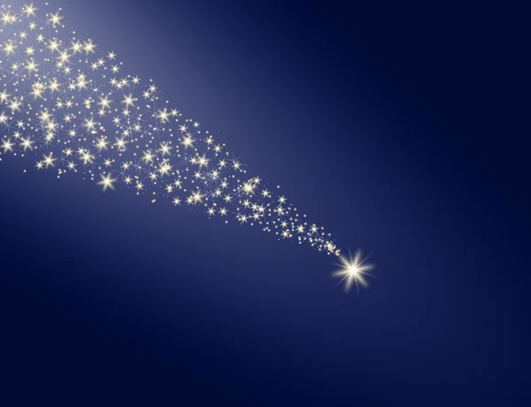 Падающая звезда — стоковое фото