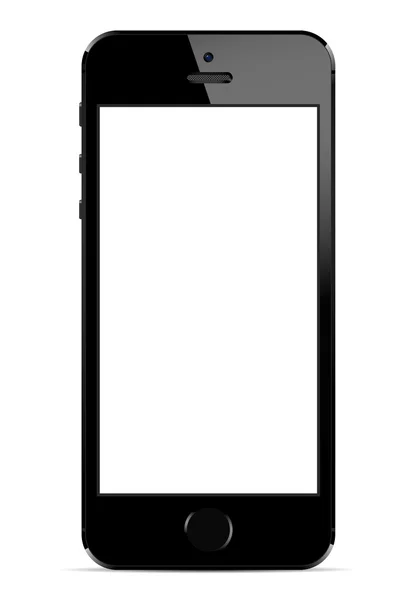 Мобильный телефон с экраном — стоковый вектор