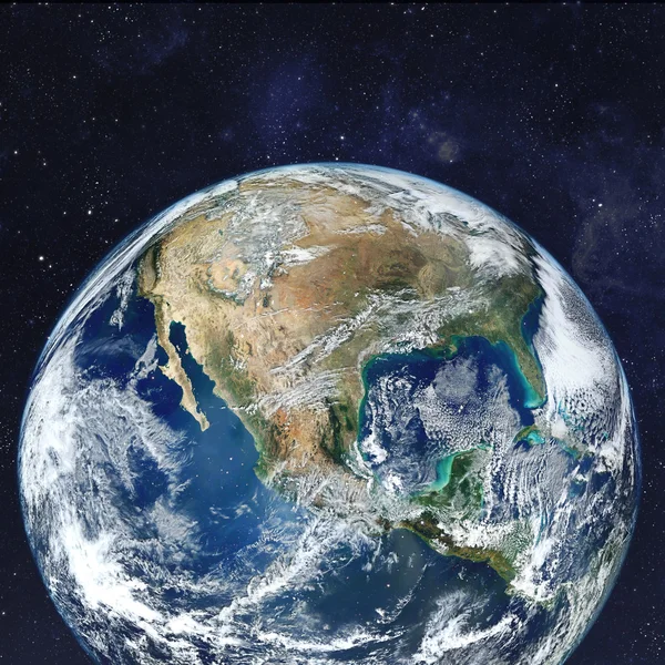Планета Земля в космос — стоковое фото