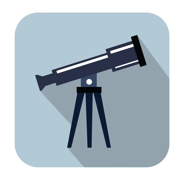 Символ телескопа — стоковый вектор
