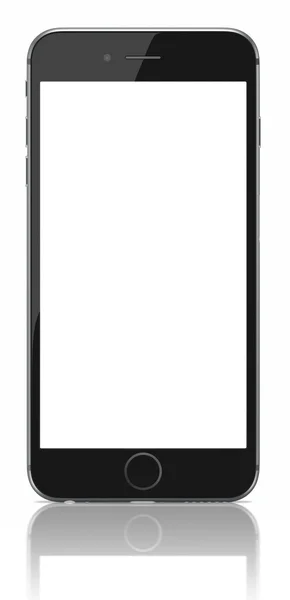 Iphone 6 космических Серый с пустой экран — стоковое фото