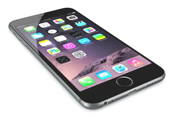 Iphone Apple пространства серый 6 плюс — стоковое фото