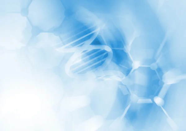 Фон структуры молекулы ДНК — стоковое фото