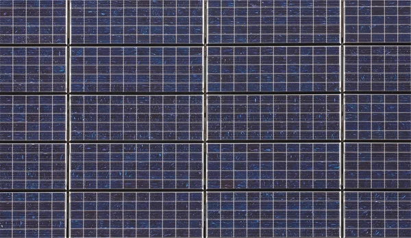Система солнечной батареи — стоковое фото