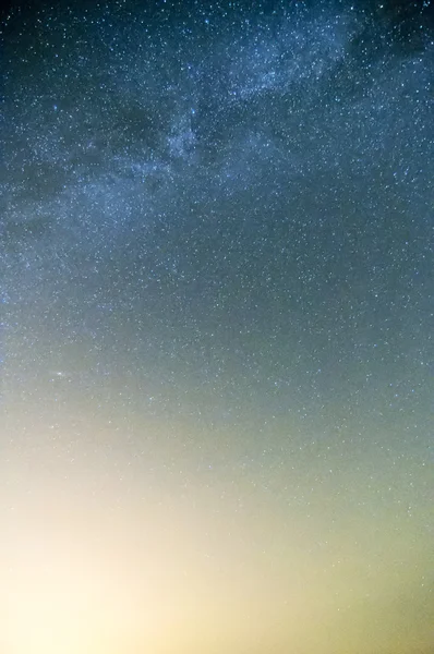 Млечный путь на ночном небе, абстрактный естественный фон — стоковое фото