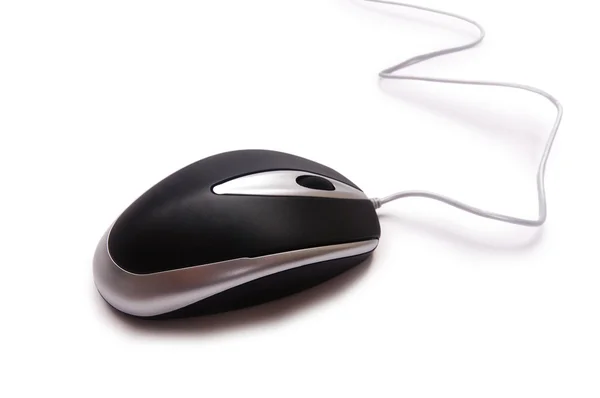 Компьютерная мышь, изолированные на белом — стоковое фото