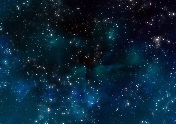 Звезды в космическом пространстве — стоковое фото