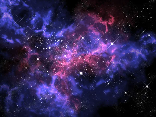 Орион во Вселенной — стоковое фото
