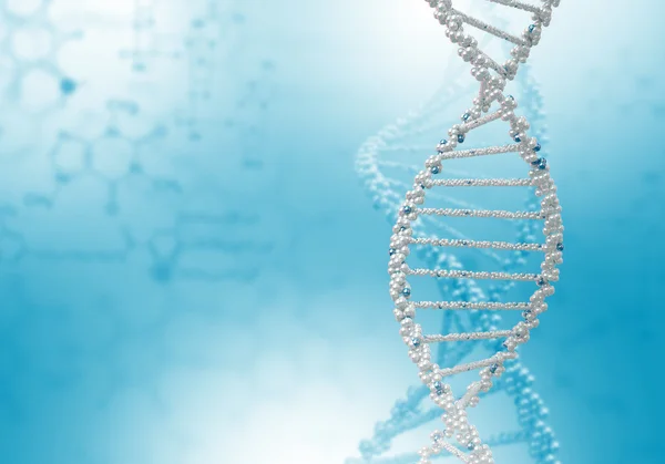 Иллюстрация нити ДНК — стоковое фото